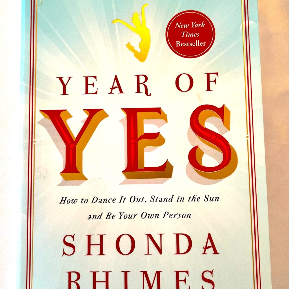 SHONDA RHIMES The Year of Yes, EUC, New York Times Best Seller